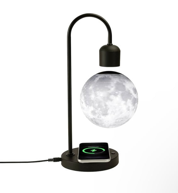 Floating moon lamp