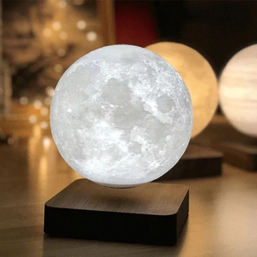 Floating moon lamp